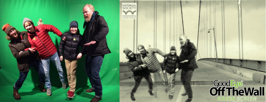 GoodEye PhotoShare - Off The Wall Green Screen Photo Station