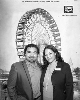 GoodEye PhotoShare - Off The Wall Green Screen Photo Station Picture Example