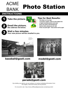 GoodEye PhotoShare - Off The Wall Green Screen Photo Station Email Body